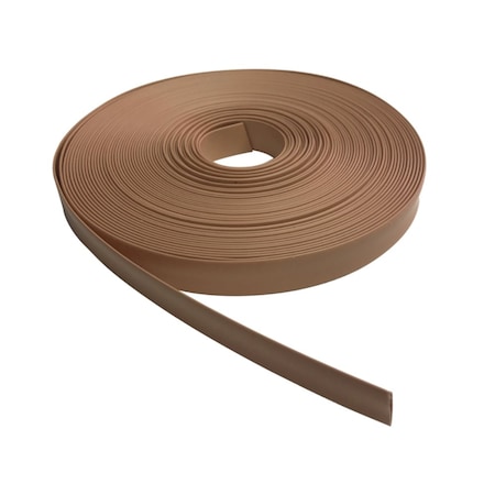 Kable Kontrol Heat Shrink Tube, Thin Wall, 2:1 I.D. Shrink Ratio, 1 in I.D. Before Shrinking, Brown, 50 ft HS367-S50-BROWN